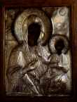 The icon of Blessed Virgin Mary Odigitria